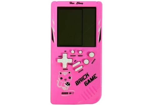 Gra Elektroniczna Tetris Brick Game Różowa Gra Elektroniczna Tetris Brick Game Różowa