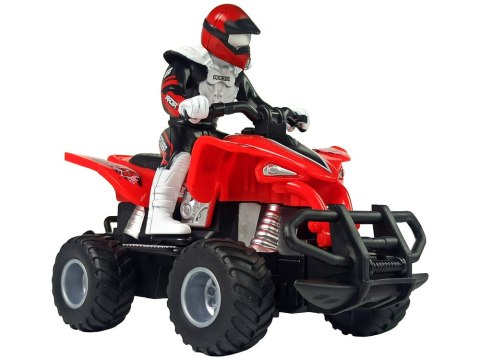 Quad Zdalnie Sterowany Czerwony 1:16 Na Baterie Quad Zdalnie Sterowany Czerwony 1:16 Na Baterie