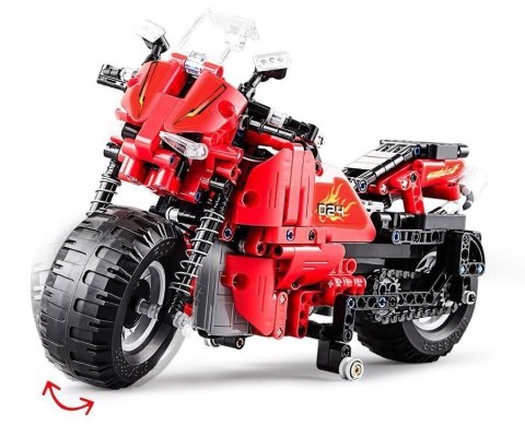 Zestaw klocków CADA Motocykl Zdalnie Sterowany 2.4G 484 elementy Zestaw klocków CADA Motocykl Zdalnie Sterowany 2.4G 484 elementy