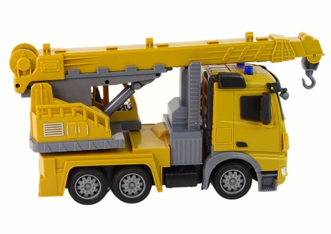 Dźwig Pojazd Budowlany 2.4G R/C Żółta 1:12 Dźwig Pojazd Budowlany 2.4G R/C Żółta 1:12