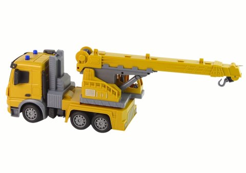 Dźwig Pojazd Budowlany 2.4G R/C Żółta 1:12 Dźwig Pojazd Budowlany 2.4G R/C Żółta 1:12