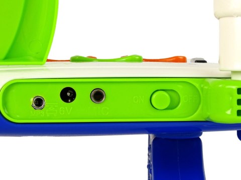 Elektryczne Pianino Keyboard Dla Dzieci Niebieski Nuty USB MP3 Elektryczne Pianino Keyboard Dla Dzieci Niebieski Nuty USB MP3