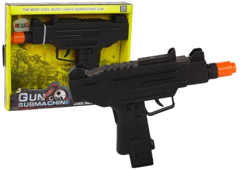 Pistolet Czarny Dla Dzieci Wibracje Dźwięk Pistolet Czarny Dla Dzieci Wibracje Dźwięk
