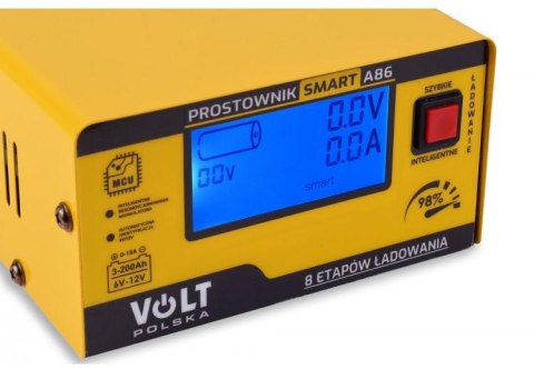 Prostownik Smart Volt Polska 6V/12V 15A A86 Prostownik Smart Volt Polska 6V/12V 15A A86