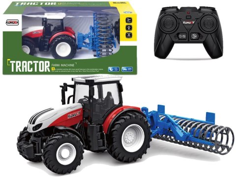 Traktor Zdalnie Sterowany Wał Rolniczy 2,4 G Gumowe Koła Traktor Zdalnie Sterowany Wał Rolniczy 2,4 G Gumowe Koła