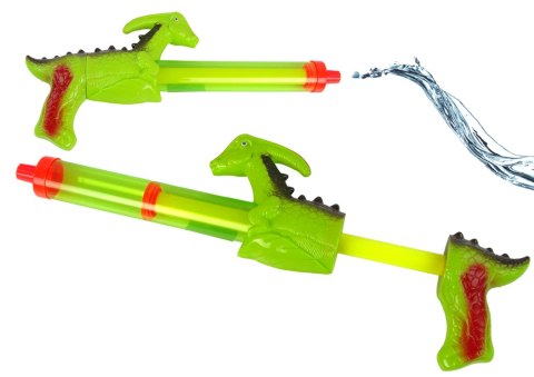 Pistolet Na Wodę 40 cm Dinozaur Zielony Ogród Zabawka Pistolet Na Wodę 40 cm Dinozaur Zielony Ogród Zabawka