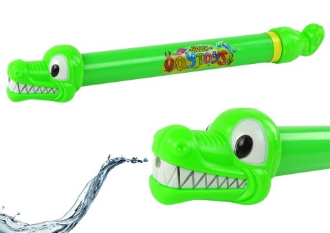 Pistolet Na Wodę Krokodyl 45 cm Zielony Ogród Pistolet Na Wodę Krokodyl 45 cm Zielony Ogród