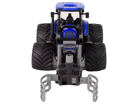 Traktor Zdalnie Sterowany z Chwytnikiem Niebieski Traktor Zdalnie Sterowany z Chwytnikiem Niebieski