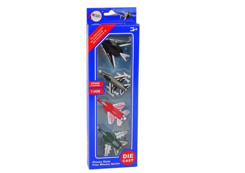 Zestaw Samoloty Odrzutowce Kolorowe 1:400 4 Szt Zestaw Samoloty Odrzutowce Kolorowe 1:400 4 Szt