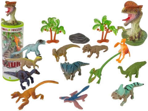 Zestaw Zwierzęta Dinozaury Figurki 12szt. Akcesoria W Tubie Zestaw Zwierzęta Dinozaury Figurki 12szt. Akcesoria W Tubie