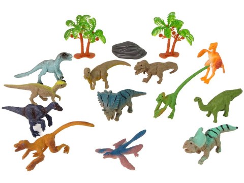 Zestaw Zwierzęta Dinozaury Figurki 12szt. Akcesoria W Tubie Zestaw Zwierzęta Dinozaury Figurki 12szt. Akcesoria W Tubie