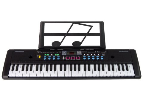 Keyboard MQ-6112 Mikrofon Uchwyt Na Nuty 61 Klawiszy Keyboard MQ-6112 Mikrofon Uchwyt Na Nuty 61 Klawiszy