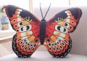 Maskotka Pluszowy Motyl Czerwony Poduszka 40 x 30 cm