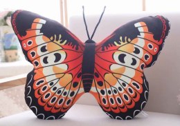 Maskotka Pluszowy Motyl Czerwony Poduszka 40 x 30 cm
