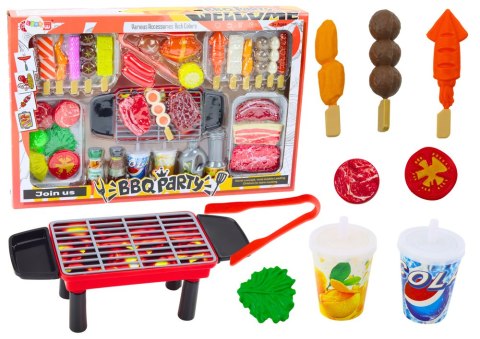Zestaw Przyjęcie Grill Potrawy Napoje Warzywa 40 Elementów Zestaw Przyjęcie Grill Potrawy Napoje Warzywa 40 Elementów