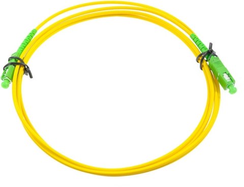 PATCHCORD ŚWIATŁOWODOWY GOLD SM SC/APC-SC/APC 657A2 1J 15M SIMPLEX