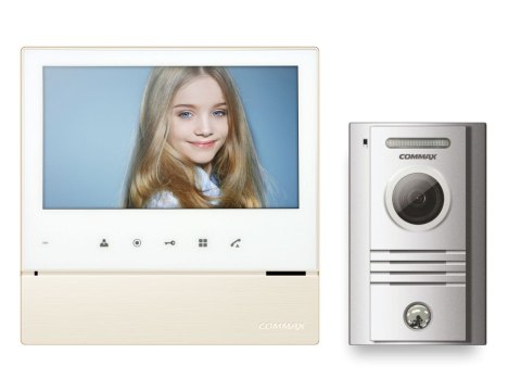 WIDEODOMOFON COMMAX CDV-70H WHITE/DRC-40K WIDEODOMOFON COMMAX CDV-70H WHITE/DRC-40K