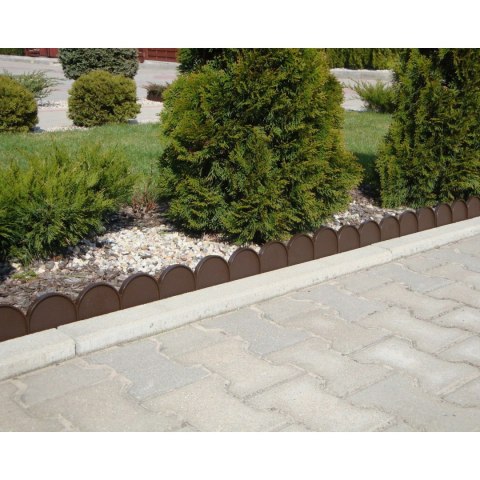 Obrzeże ogrodowe Garden Line IKRA 10m brązowe Obrzeże ogrodowe Garden Line IKRA 10m brązowe