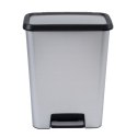 Kosz na śmieci z pedałem Compatta 50L inox