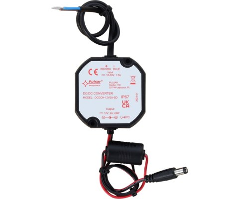 PRZETWORNICA ZASILANIA DCDCH-12V2A-SD PULSAR PRZETWORNICA ZASILANIA DCDCH-12V2A-SD PULSAR