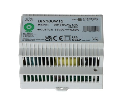ZASILACZ IMPULSOWY DIN100W15 POS ZASILACZ IMPULSOWY DIN100W15 POS
