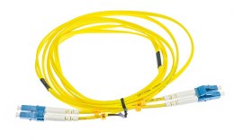 PATCHCORD ŚWIATŁOWODOWY SM 2M DUPLEX 9/125, LC/UPC-LC/UPC
