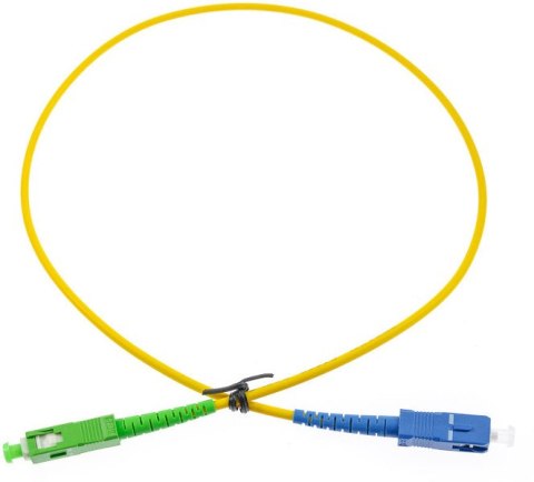 PATCHCORD ŚWIATŁOWODOWY SM SC/UPC-SC/APC SIMPLEX 0,5m PATCHCORD ŚWIATŁOWODOWY SM SC/UPC-SC/APC SIMPLEX 0,5m