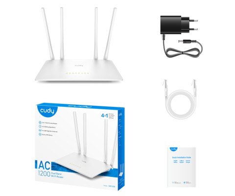 ROUTER WR1200 2.4 GHz, 5 GHz CUDY