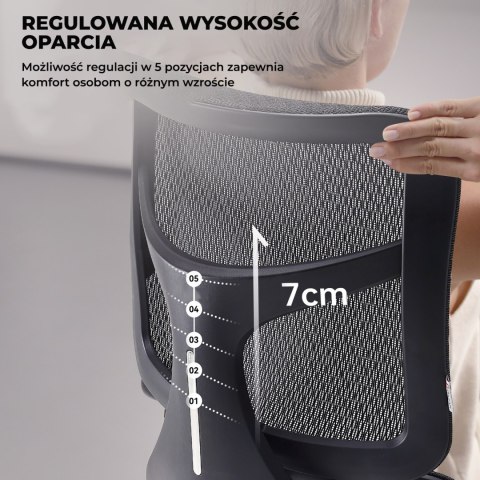 Fotel ergonomiczny ANGEL biurowy obrotowy Astro