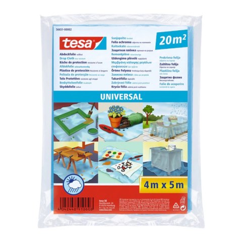 FOLIA OCHRONNA DROP-CLOTH/4X5000 TESA FOLIA OCHRONNA DROP-CLOTH/4X5000 TESA
