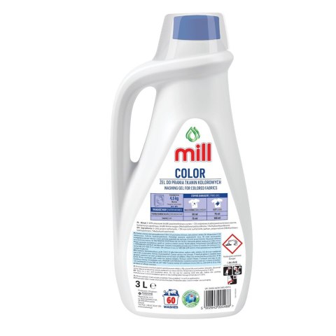 MILL Żel do prania KOLOR 3l, 60 prań MILL Żel do prania KOLOR 3l, 60 prań