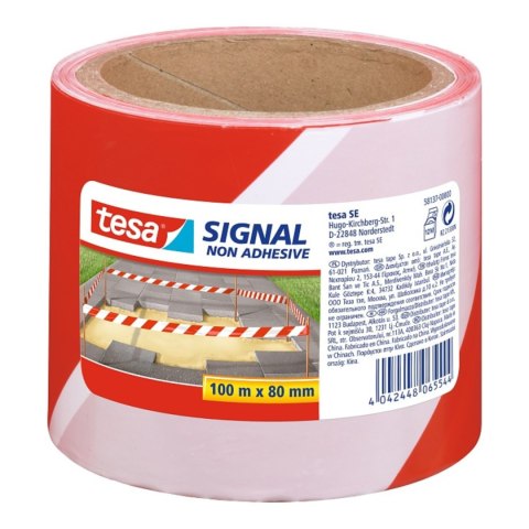 TAŚMA OSTRZEGAWCZA SIGNAL-NONADHESIVE/100X80 TESA TAŚMA OSTRZEGAWCZA SIGNAL-NONADHESIVE/100X80 TESA