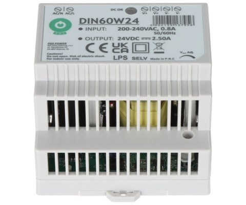 ZASILACZ IMPULSOWY DIN60W24 POS ZASILACZ IMPULSOWY DIN60W24 POS