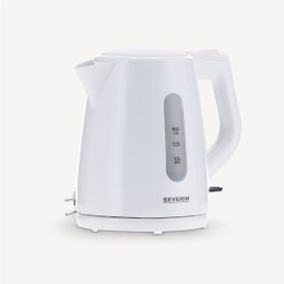 SEVERIN CZAJNIK ELEKTR. 1L , ZAKRYTA GRZAŁKA, WSKAŹNIK POZIOMU WODY, ANTYPOŚLIZGOWE NÓŻKI, PLASTIK, MOC 2200W WK3411