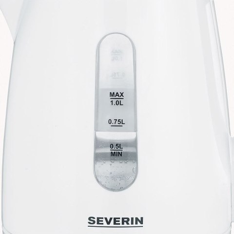 SEVERIN CZAJNIK ELEKTR. 1L , ZAKRYTA GRZAŁKA, WSKAŹNIK POZIOMU WODY, ANTYPOŚLIZGOWE NÓŻKI, PLASTIK, MOC 2200W WK3411 SEVERIN CZAJNIK ELEKTR. 1L , ZAKRYTA GRZAŁKA, WSKAŹNIK POZIOMU WODY, ANTYPOŚLIZGOWE NÓŻKI, PLASTIK, MOC 2200W WK3411