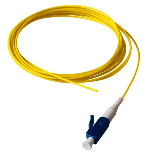 PIGTAIL SM 9/125, LC/UPC pokrycie 0,9mm PIGTAIL SM 9/125, LC/UPC pokrycie 0,9mm
