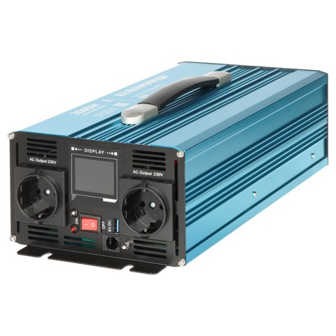 PRZETWORNICA NAPIĘCIA INV/12/2000/PS/S/B Bluetooth EUROPOWER PRZETWORNICA NAPIĘCIA INV/12/2000/PS/S/B Bluetooth EUROPOWER