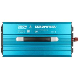 PRZETWORNICA NAPIĘCIA INV/12/2000/PS/S/B Bluetooth EUROPOWER EUROPOWER