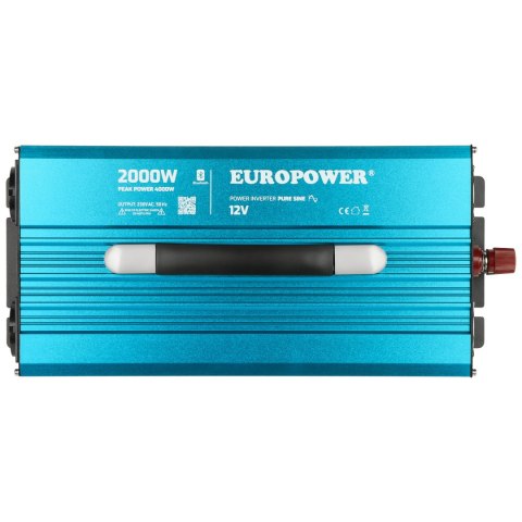 PRZETWORNICA NAPIĘCIA INV/12/2000/PS/S/B Bluetooth EUROPOWER PRZETWORNICA NAPIĘCIA INV/12/2000/PS/S/B Bluetooth EUROPOWER