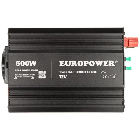 PRZETWORNICA NAPIĘCIA INV/12/500/MS/S EUROPOWER PRZETWORNICA NAPIĘCIA INV/12/500/MS/S EUROPOWER
