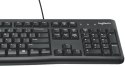 Zestaw przewodowy Logitech MK120 Czarny LOGITECH