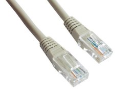 BC GEMBIRD PATCHCORD RJ45 OSŁONKA ZALEWANA KAT.5e UTP 0.25M SZARY Gembird