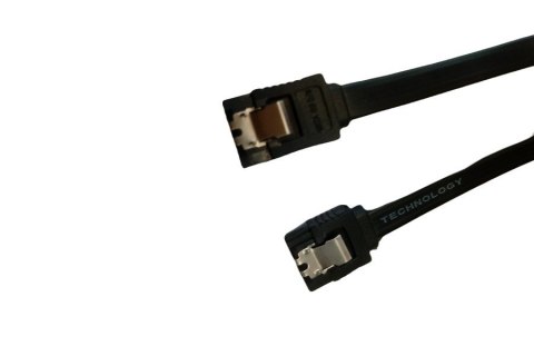 KABEL HDD SATA 0.5M METALOWE ZACISKI Xpower