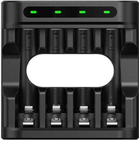 Ładowarka do akumulatorów R03 / AAA oraz R6 / AA Li-ion 1,5V / NiMH Xtar L4