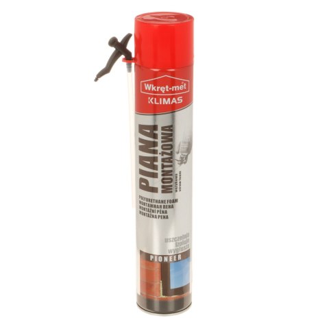 PIANA MONTAŻOWA PMWL-700 PUSZKA 700 ml WKRĘT-MET KLIMAS PIANA MONTAŻOWA PMWL-700 PUSZKA 700 ml WKRĘT-MET KLIMAS