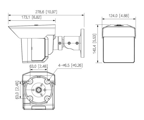 POTRÓJNA KAMERA IP IPC-MFW5241T2-E3-ASE-0360/1200/2500B WizMind 3 x 1080p 3.6 mm + 12 mm + 25 mm DAHUA POTRÓJNA KAMERA IP IPC-MFW5241T2-E3-ASE-0360/1200/2500B WizMind 3 x 1080p 3.6 mm + 12 mm + 25 mm DAHUA
