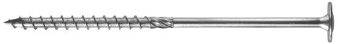 WKRĘT DO DREWNA Z KOŁNIERZEM NA TORX OCYNKOWANY 6*140MM T30