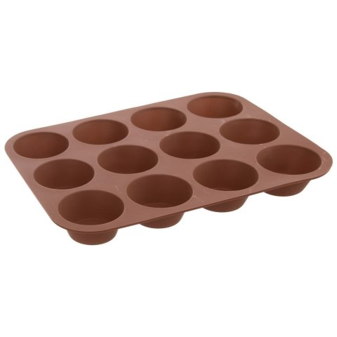 FORMA SILIKONOWA DO PIECZENIA MUFFINEK NA MUFFINKI BABECZKI 12 SZTUK 32,5X25 CM