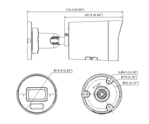 KAMERA IP DS-2CD2047G3-LI2UY/SL(2.8MM)(BLACK)PL ColorVu 3.0 - 4 Mpx Hikvision KAMERA IP DS-2CD2047G3-LI2UY/SL(2.8MM)(BLACK)PL ColorVu 3.0 - 4 Mpx Hikvision
