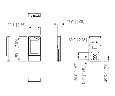 KONTROLER DOSTĘPU ASI6213S-PW DAHUA KONTROLER DOSTĘPU ASI6213S-PW DAHUA